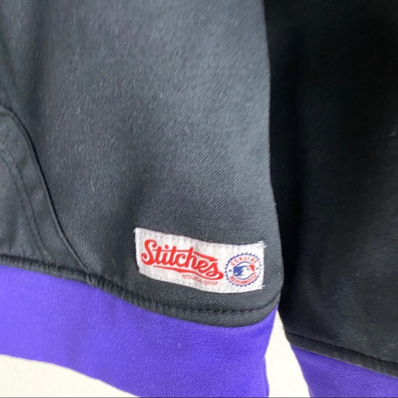 Stiches Colorado Rockies MLB Jacket Mens Large - Picture 2 of 7